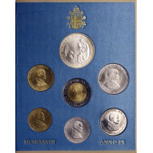 Vatican City, Giovanni Paolo II (1978-2005), Set 1987
