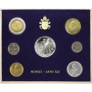 Vatican City, Giovanni Paolo II (1978-2005), Set 1990
