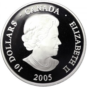 Canada, Giovanni Paolo II (1978-2005), 10 Dollars 2005