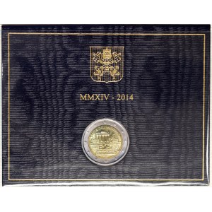Vatican City, Francesco I (2013-date), 2 Euro 2014