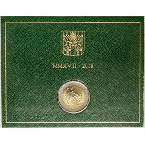 Vatican City, Francesco I (2013-date), 2 Euro 2018