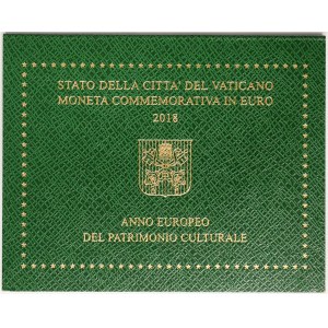 Vatican City, Francesco I (2013-date), 2 Euro 2018