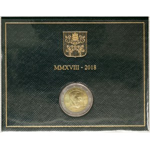 Vatican City, Francesco I (2013-date), 2 Euro 2018