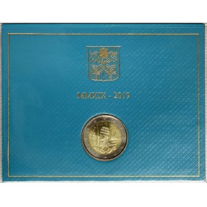 Vatican City, Francesco I (2013-date), 2 Euro 2019