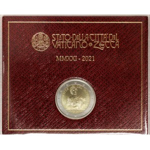 Vatican City, Francesco I (2013-date), 2 Euro 2021