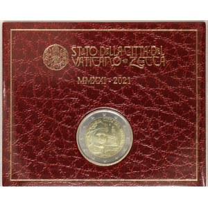 Vatikanstadt, Francesco I. (2013-datum), 2 Euro 2021