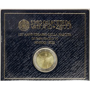 Vatican City, Francesco I (2013-date), 2 Euro 2022