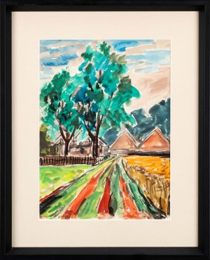 Alfred LENICA (1899 Pabianice - 1977 Warschau), Landschaft