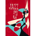 Jerzy SKARŻYŃSKI (1924 Krakov - 2004 Krakov), návrh plakátu Jazz 57