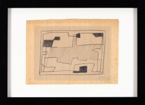 Maria RITTER (1899 Nowy Sącz - 1976 Nowy Sącz), Kompozycja abstrakcyjna