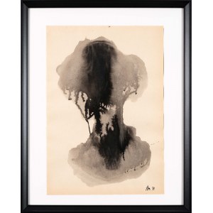 Alfons MAZURKIEWICZ (1922 Düsseldorf - 1975 Wrocław), Composition II, 1971