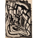 Jadwiga UMIŃSKA (1900 Warszawa - 1983), Kompozycja abstrakcyjna