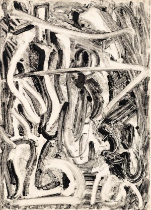 Jadwiga UMIŃSKA (1900 Warszawa - 1983), Kompozycja abstrakcyjna II