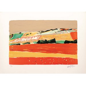 Henryk HAYDEN (1883 Warschau - 1970 Paris), Landschaft, 1960er Jahre.