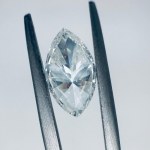 DIAMENT 1.31 KARATA KOLOR H - CZYSTOŚĆ SI2 - SZLIF MARKIZOWY - CERTYFIKAT GEMMOLOGICZNY MAROZ DIAMONDS LTD CZŁONEK IZRAELSKIEJ GIEŁDY DIAMENTÓW - LASEROWO WYGRAWEROWANY NUMER W KORONIE - C40303-8-LC