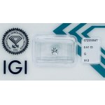 DIAMENT 0.51 CT G - SI2 - IGI - SF30804