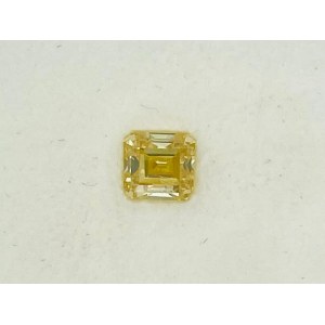 DIAMANT 0,77 CTS N.F.INTENSE YELLOW, EVEN - SI1 - GIA - HR20901-15