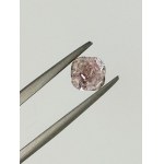 DIAMOND 0.89 CT NATURAL FANCY CLEAR ORAGY PINK - GIA - F30202