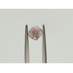 DIAMOND 0.89 CT NATURAL FANCY CLEAR ORAGY PINK - GIA - F30202