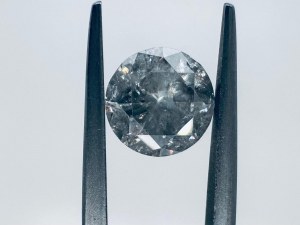 DIAMOND 1.85 CT - CLARITY I2 - BRILLIANT CUT - GEMMOLOGICAL CERTIFICATE MAROZ DIAMONDS LTD ISRAEL DIAMOND EXCHANGE MEMBER - C40304-30