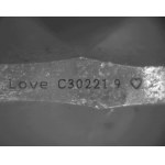 DIAMENT 0.62 CT - F - SI2 - GRAWEROWANY LASEREM - C30221-9