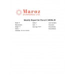 DIAMANTE 1,55 CARATI COLORE H - PUREZZA I3 - TAGLIO BRILLANTE - CERTIFICATO GEMMOLOGICO MAROZ DIAMONDS LTD MEMBRO ISRAEL DIAMOND EXCHANGE - C40206-30