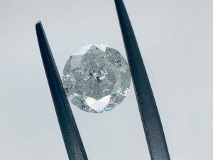 DIAMANTE 1,81 CT J - PUREZZA I3 - TAGLIO BRILLANTE - CERTIFICATO GEMMOLOGICO MAROZ DIAMONDS LTD MEMBRO ISRAEL DIAMOND EXCHANGE - C40206-31