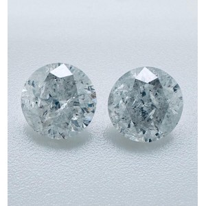 2 DIAMONDS 3.13 CTS H-I - I2-I3 - C40206-23