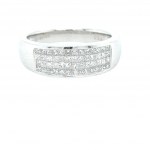 WHITE GOLD RING 18K 4.90 GR WITH 1.50 CT DIAMOND - RNG30308