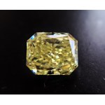 DIAMOND 1.76 CARAT NATURAL FANCY INTENSE YELLOW - SI2 - IGI - RM30301