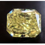 DIAMOND 1.76 CARAT NATURAL FANCY INTENSE YELLOW - SI2 - IGI - RM30301
