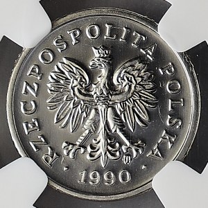 Nickel sample, 10 pennies 1990