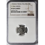 Nickel sample, 10 pennies 1990