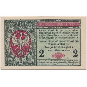 2 marki 1916, Generał, seria B
