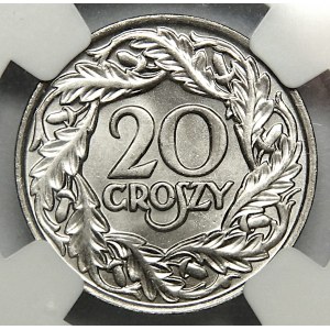 20 haléřů 1923, nádherné