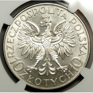 10 gold 1933, John III Sobieski, beautiful