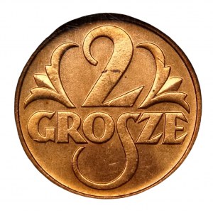 2 pennies 1938, beautiful, red