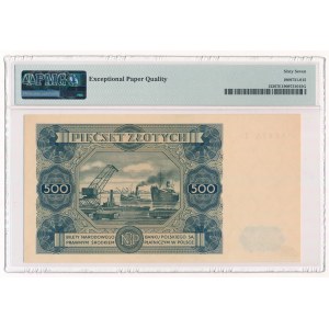 500 zloty 1947, T2 series