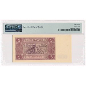 5 złotych 1948, seria G