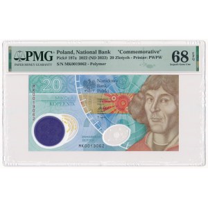 20 gold 2022, Nicolaus Copernicus, MK series