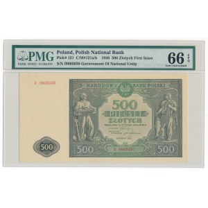 500 zloty 1946, série I