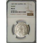 Austria, Leopold I, 15 krajcarów 1685 V-W, Mainz
