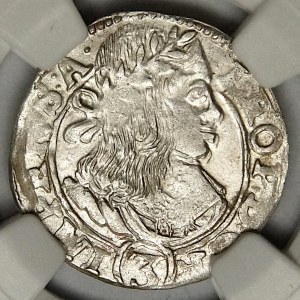 Bohemia, Leopold I 1657-1705, 3 krajcars 1662, Kutna Hora