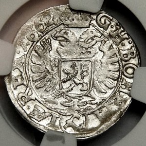 Bohemia, Leopold I 1657-1705, 3 krajcars 1662, Kutna Hora