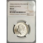 5 gold 1932, Head of a woman, London, very nice