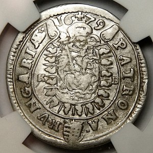 Hungary, Leopold I, 15 krajcars 1679 KB, Kremnica