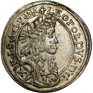 Austria, Leopold I, 15 krajcarów 1664, Neuburg
