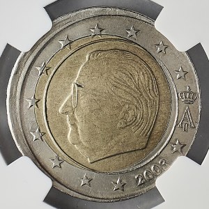 Belgium, €2 2003, DESTRUKT