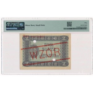 2 zloty 1925, Pass Ticket, MODEL