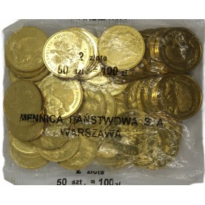Mint bag 50 x 2 gold 1996, Hedgehog